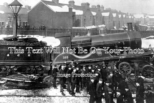 SP 594 - Railway Disaster, Tonbridge, Kent