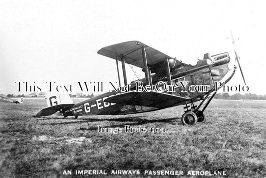 SP 599 - Imperial Airways Passenger Aeroplane