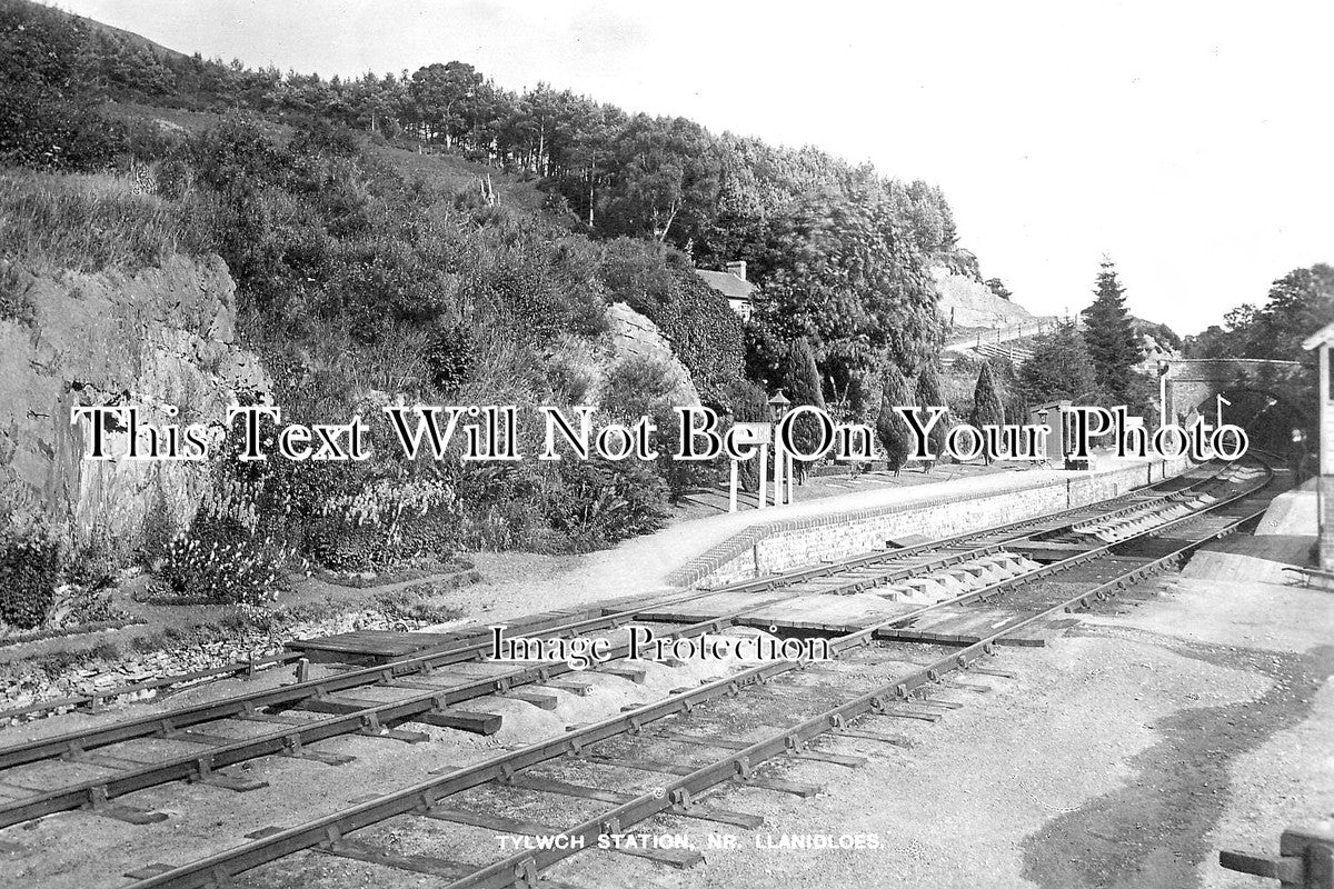 SP 611 - Tylwch Railway Station, Near Llanidloes, Wales