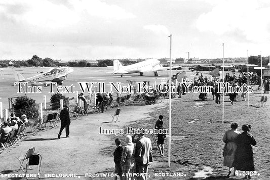 SP 698 - Spectators Enclosure, Prestwick Airport, Scotland