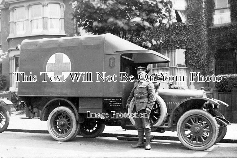 SP 718 - WW1 Army Motor Ambulance