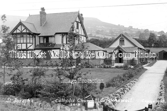 SP 762 - Catholic Church, Crickhowell, Wales