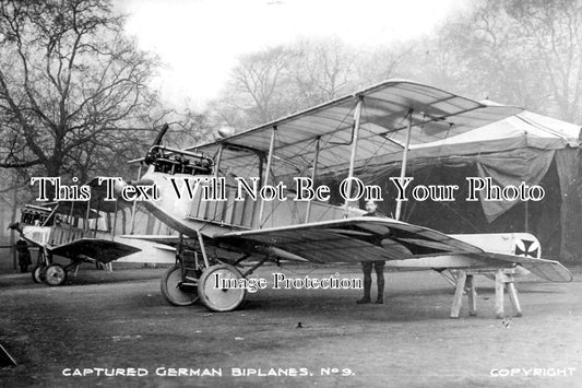 SP 764 - Captured German Biplanes, Aircraft, Aeroplanes WW1