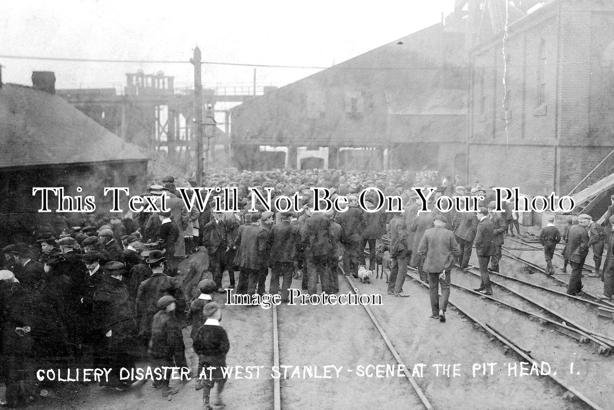 SP 768 - Colliery Disaster At West Stanley, County Durham