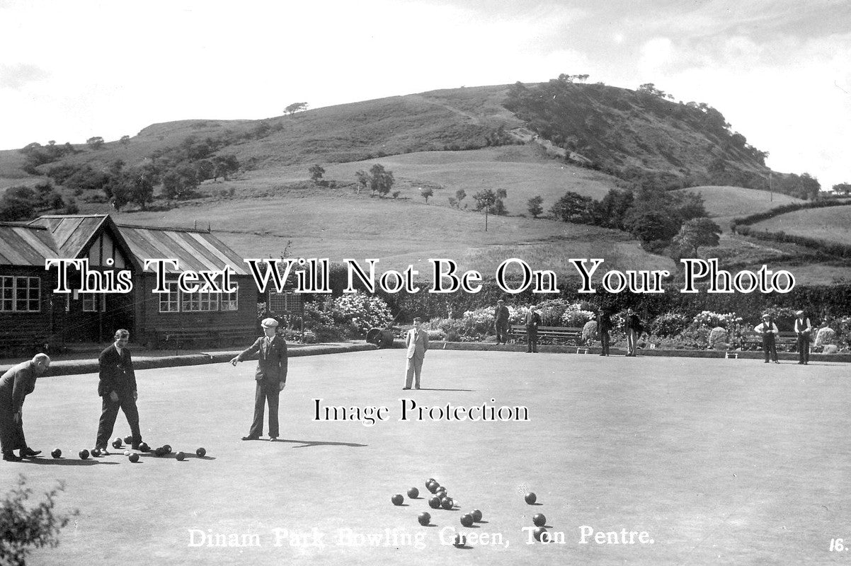 SP 796 - Dinam Park Bowling Green, Ton Pentre, Glamorgan