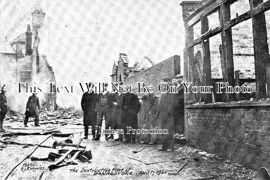 SP 797 - Destructive Fire At Basingstoke 1905