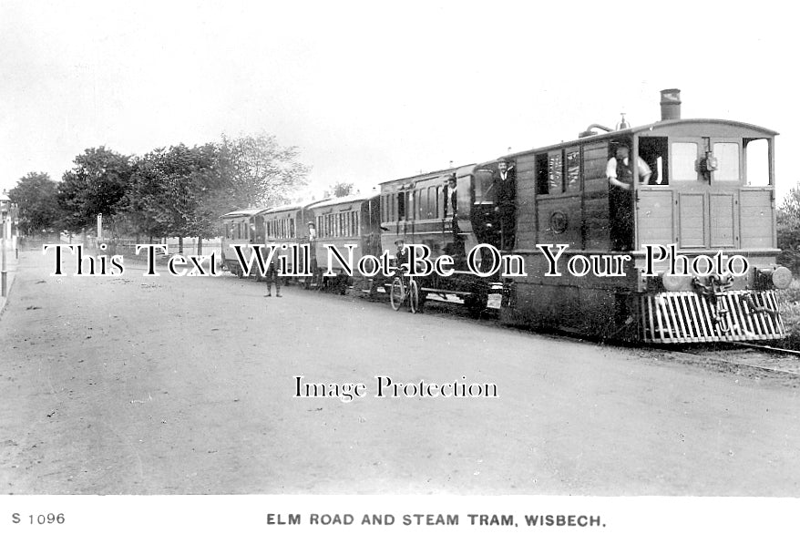 SP 811 - Elm Road & Steam Tram, Wisbech, Cambridgeshire