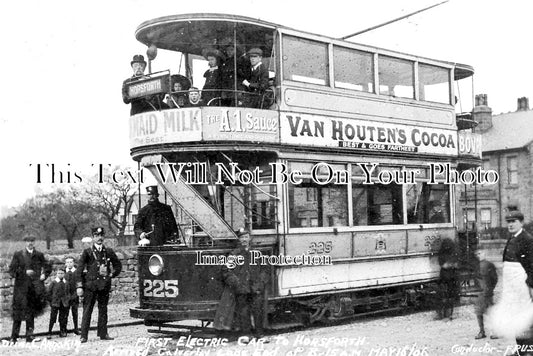 SP 817 - First Electric Car To Horsforth, Yorkshire