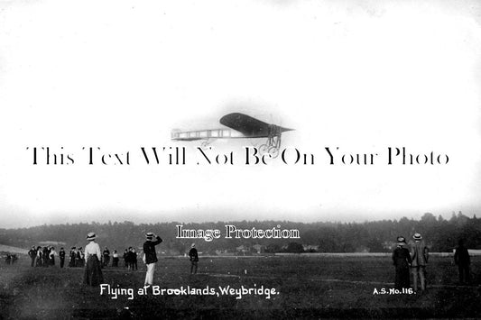 SP 832 - Flying At Brooklans, Weybridge, Surrey