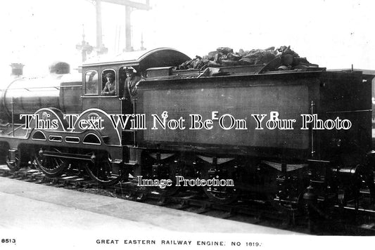 SP 846 - Great Eastern Railway Engine NO 1819