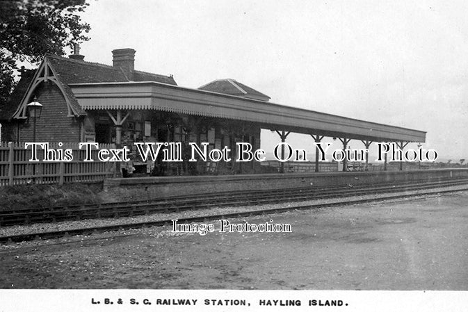 SP 858 - Hayling Island Railway Station, Hampshire