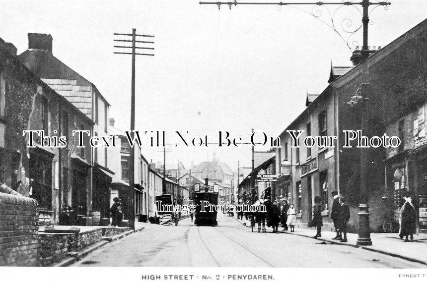 SP 878 - High Street, Penydaren, Glamorgan, Wales