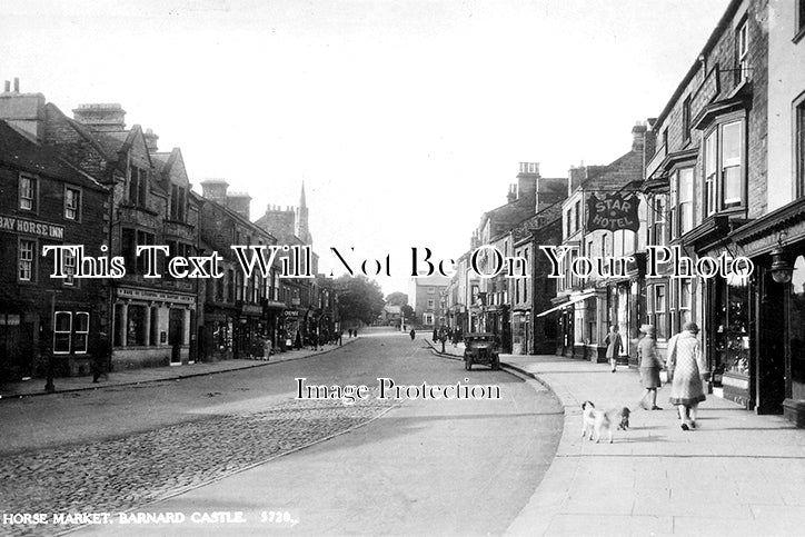 SP 890 - Horse Market, Barnard Catle, County Durham