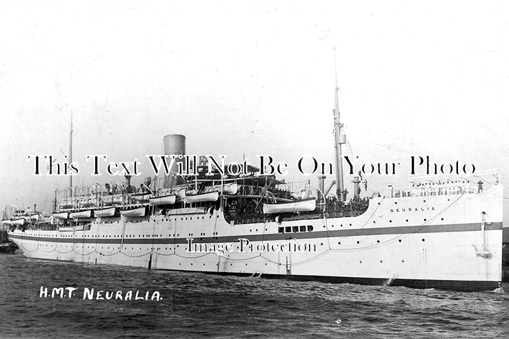 SP 895 - HMT Neuralia Ship Shipping