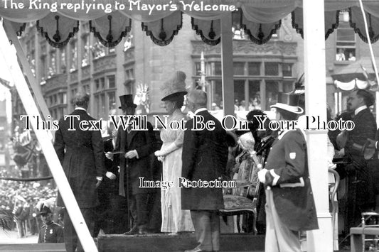 SP 903 - Royal Visit To Nottingham, Nottinghamshire 1914
