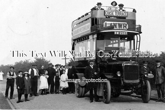 ST 100 - Brownhills Chasetown & Chase Terrace 1st Motor Bus, Staffordshire 1913