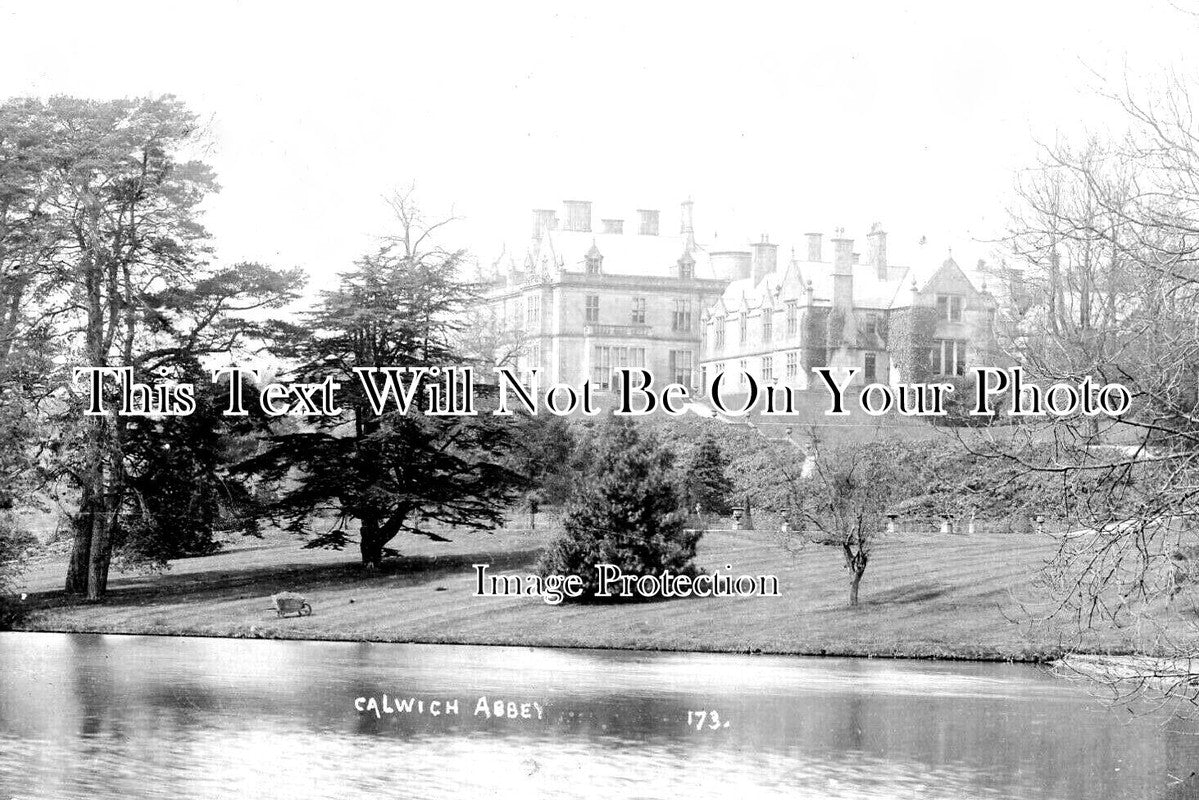 ST 1016 - Calwich Abbey, Ellastone, Staffordshire c1910