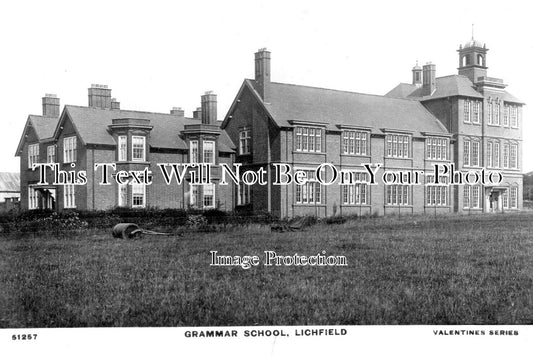 ST 1038 - Lichfield Grammar School, Staffordshire