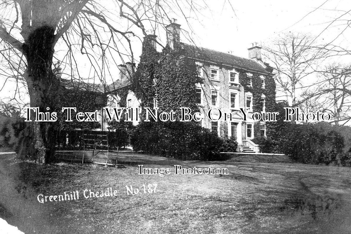 ST 1054 - Greenhill, Cheadle, Staffordshire