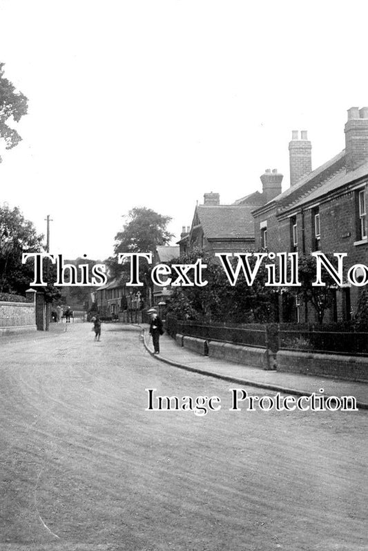 ST 1056 - Henwood Road, Compton, Staffordshire c1912