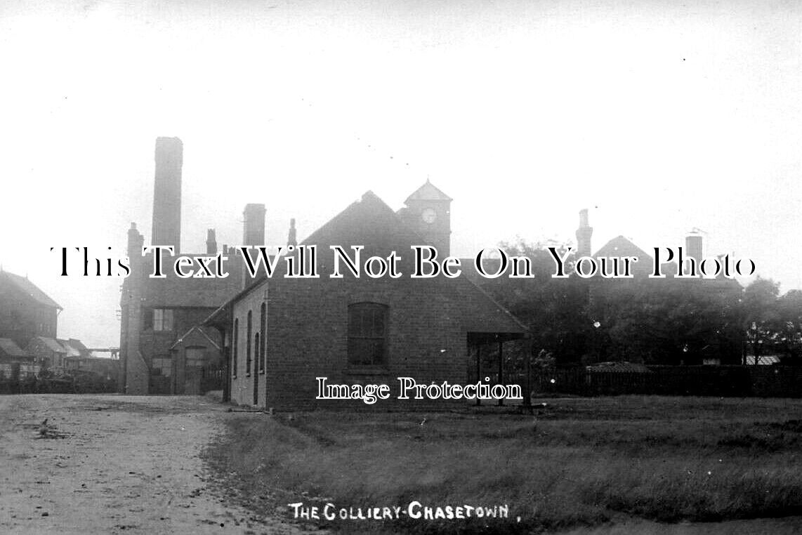 ST 1064 - The Colliery, Chasetown, Staffordshire c1914