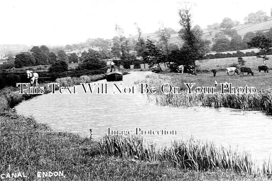 ST 1067 - The Canal At Endon, Staffordshire