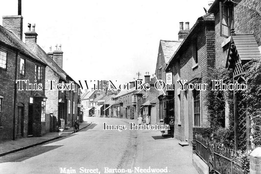 ST 1076 - Main Street, Barton Under Needwood, Staffordshire