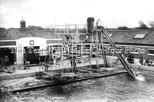 ST 1080 - Tamworth Bathing Pool, Staffordshire