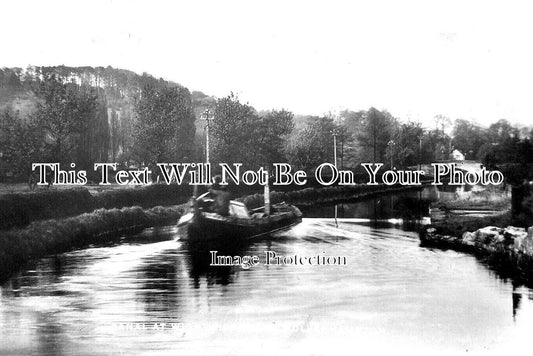 ST 1081 - Canal At Wightwick Near Wolverhampton, Staffordshire c1913