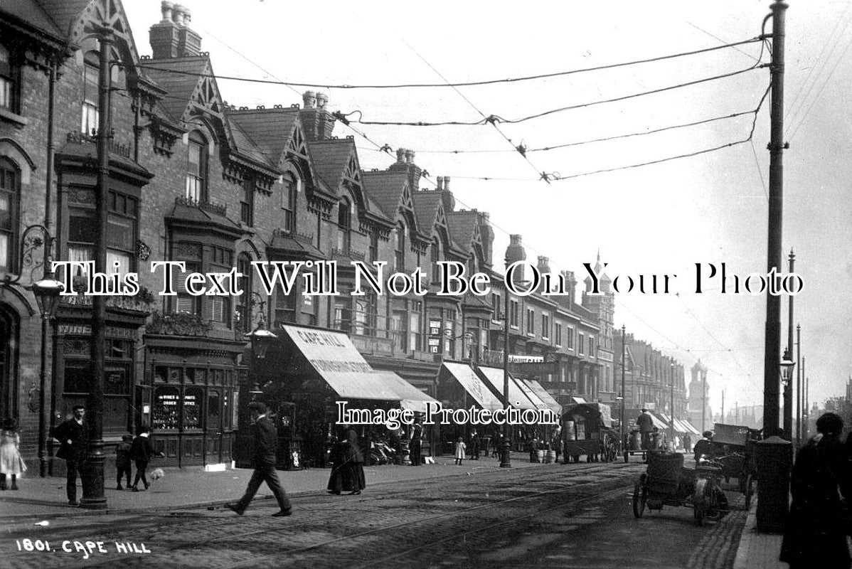 ST 1102 - Cape Hill, Birmingham, Staffordshire c1912