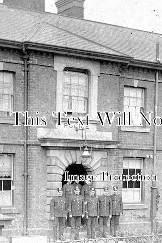 ST 114 - Cannock Police Station, Corner House, Hednesford, Staffordshire c1905