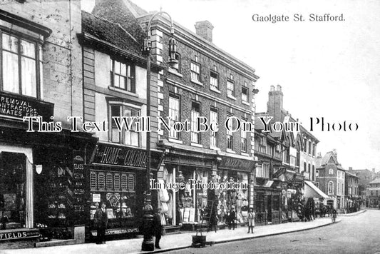 ST 1146 - Gaolgate Street, Stafford, Staffordshire c1916