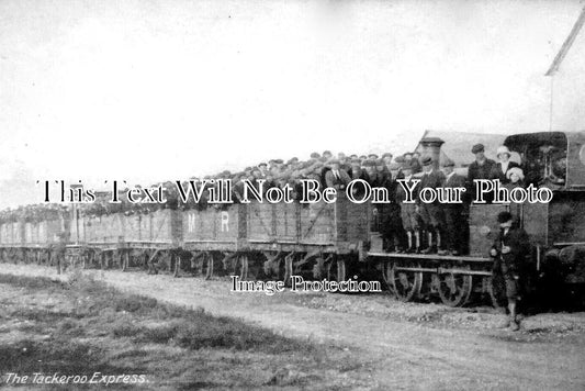 ST 1152 - The Tackeroo Express Railway, Staffordshire c1915 WW1