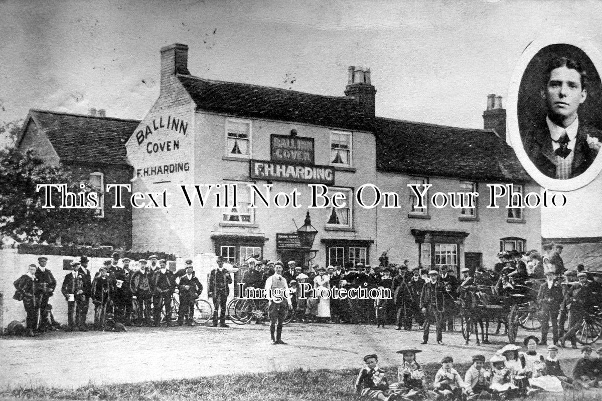 ST 116 - Ball Inn, Coven, Staffordshire c1906