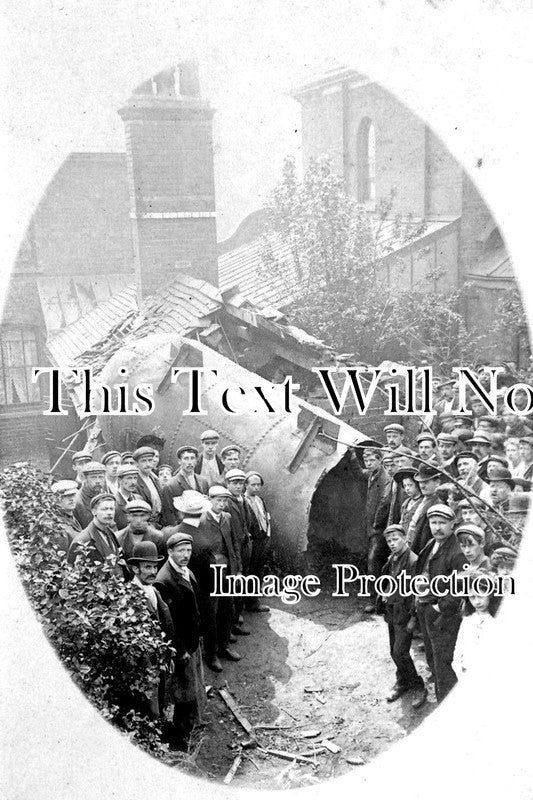 ST 1160 - Cradley Heath Sandwell Boiler Explosion, Staffordshire c1906