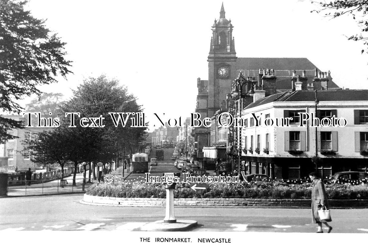 ST 1181 - The Ironmarket, Newcastle Under Lyme, Staffordshire