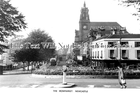 ST 1181 - The Ironmarket, Newcastle Under Lyme, Staffordshire