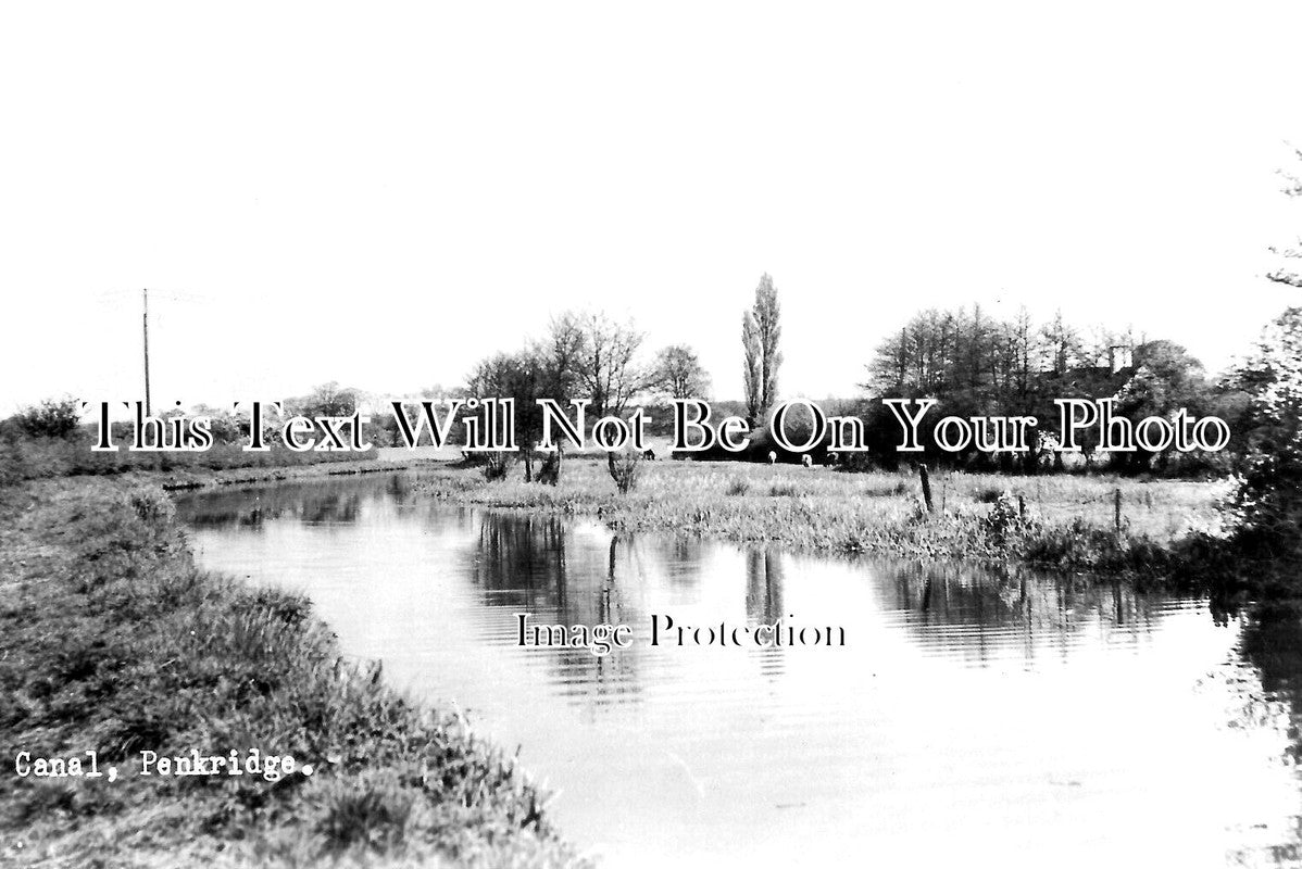 ST 1186 - Canal At Penkridge, Staffordshire
