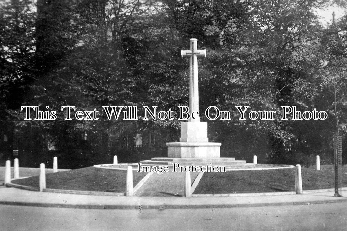 ST 1197 - Bloxwich War Memorial, Staffordshire WW1