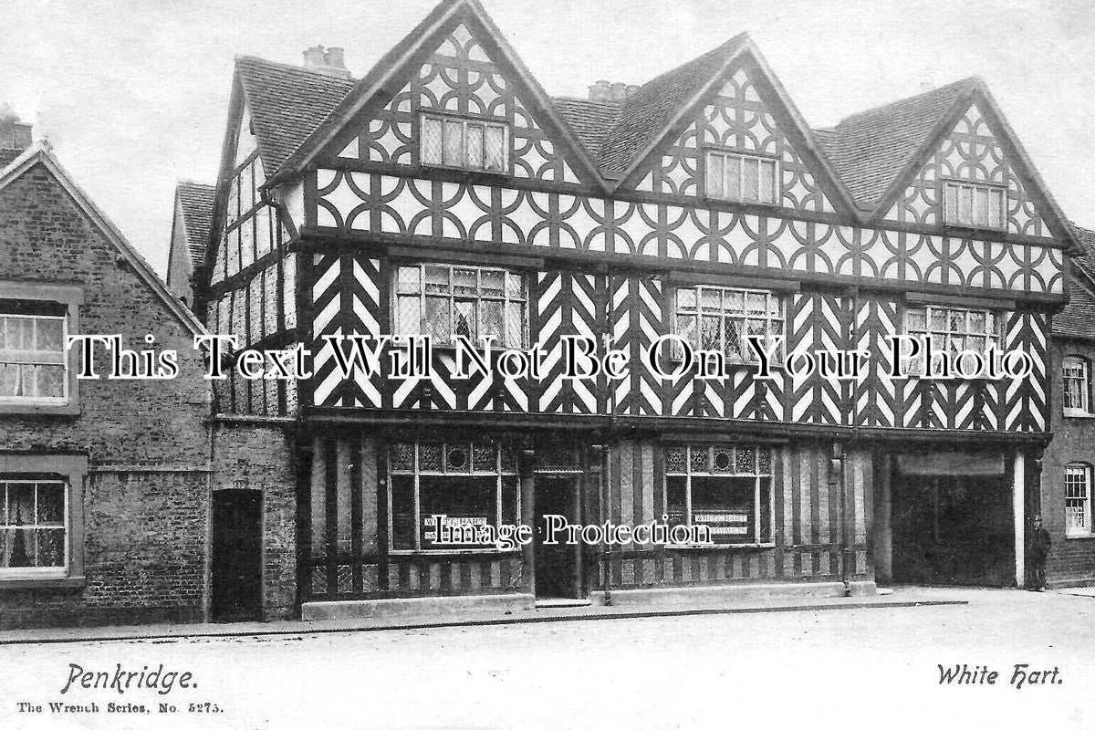 ST 1213 - White Hart, Penkridge, Staffordshire c1918