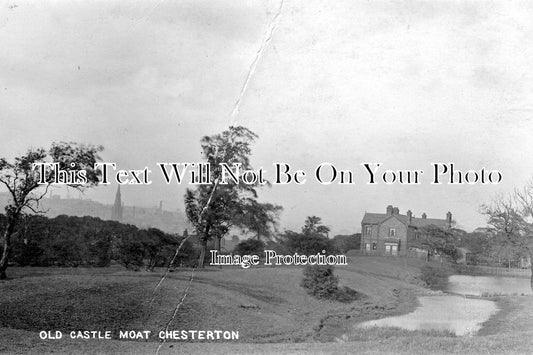 ST 125 - Old Castle Moat, Chesterton, Staffordshire