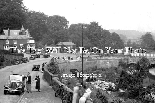 ST 1253 - Lorry Crash Accident, Mayfield, Staffordshire c1935