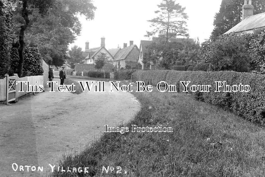 ST 1256 - Orton Village, Staffordshire c1910