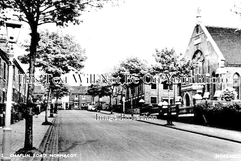 ST 1282 - Chaplin Road, Normacot, Stoke On Trent, Staffordshire c1960