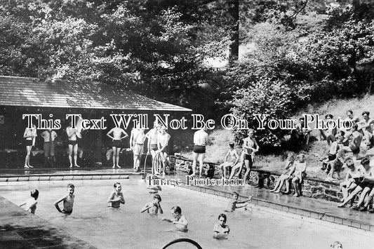 ST 1306 - Swimming Pool, Kibblestone Scout Camp, Stone, Staffordshire c1953