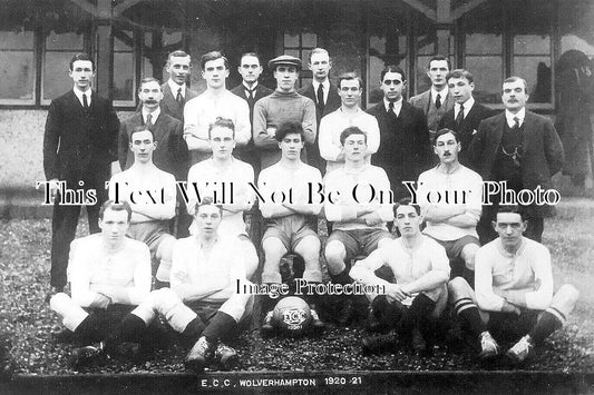 ST 1372 - ECC Wolverhampton Football Team, Staffordshire 1920-21