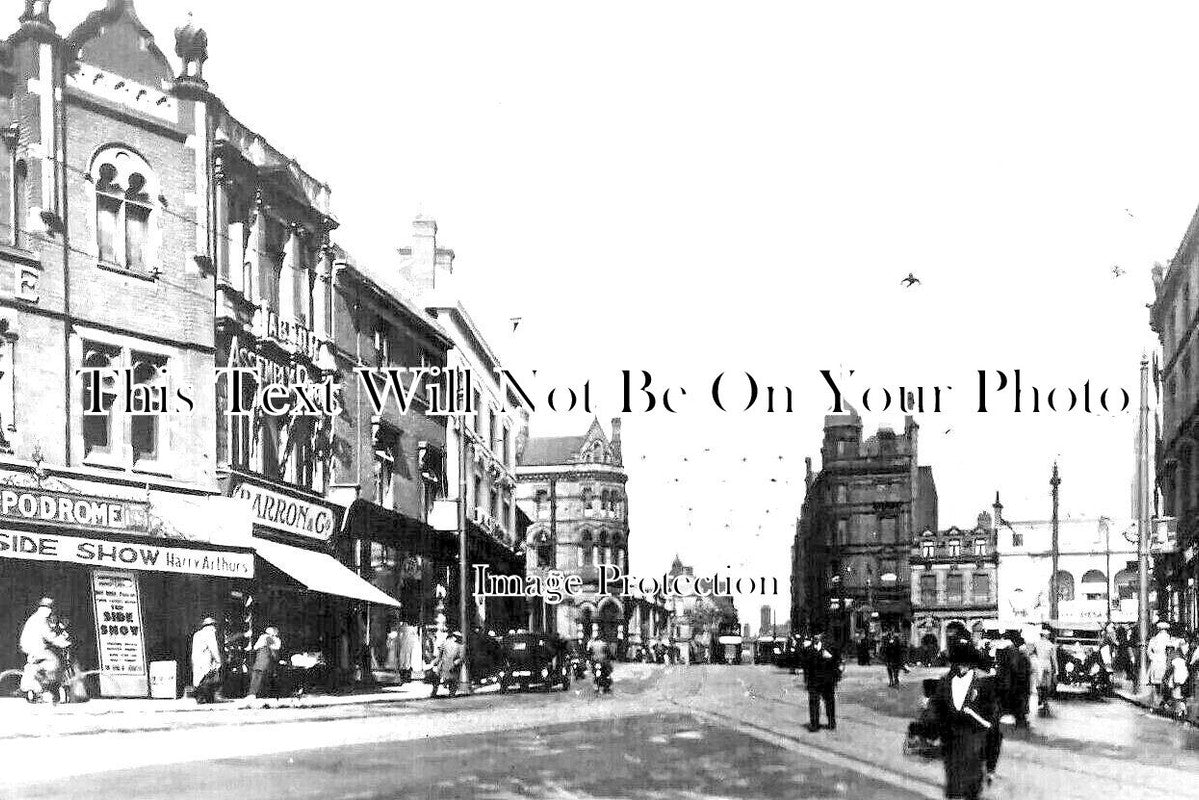 ST 1374 - Queen Square Hippodrome Theatre, Wolverhampton, Staffordshire c1924