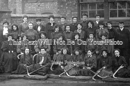 ST 1390 - Wolverhampton Pupil Teachers Centre Hockey Club 1906-07