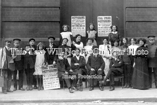 ST 1403 - Allan Edwardes At Hippodrome, Coal Strike, Stoke On Trent