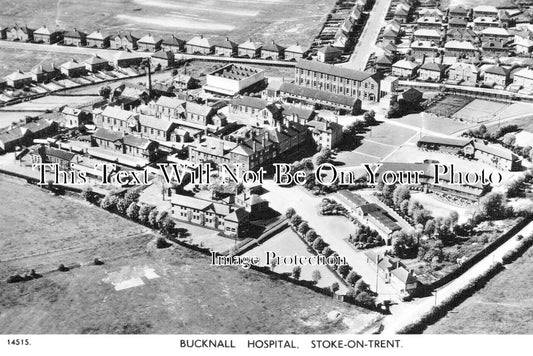 ST 1408 - Bucknall Hospital, Stoke On Trent, Staffordshire